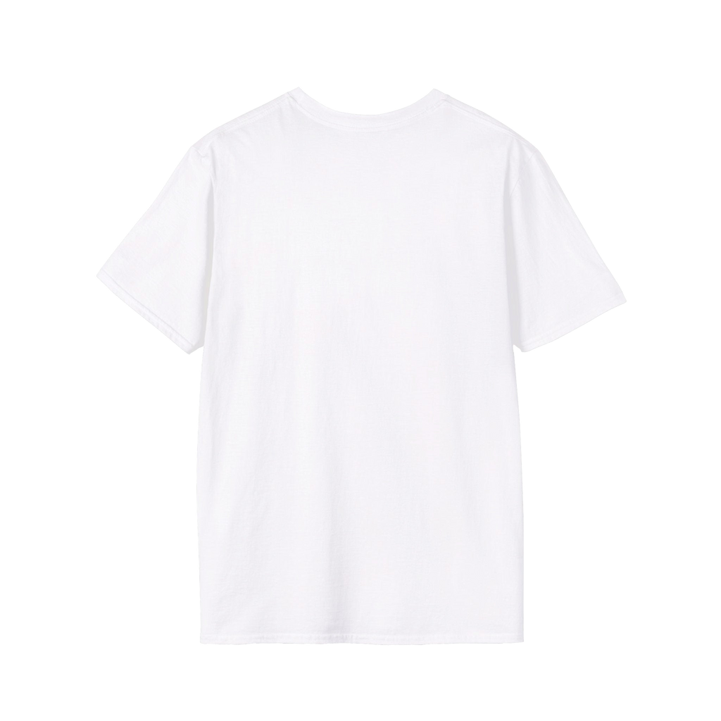 First Payout white t-shirt, plain back